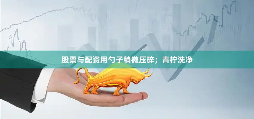股票与配资用勺子稍微压碎；青柠洗净