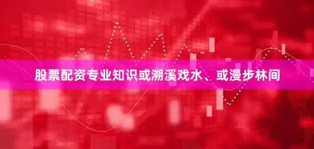 股票配资专业知识或溯溪戏水、或漫步林间